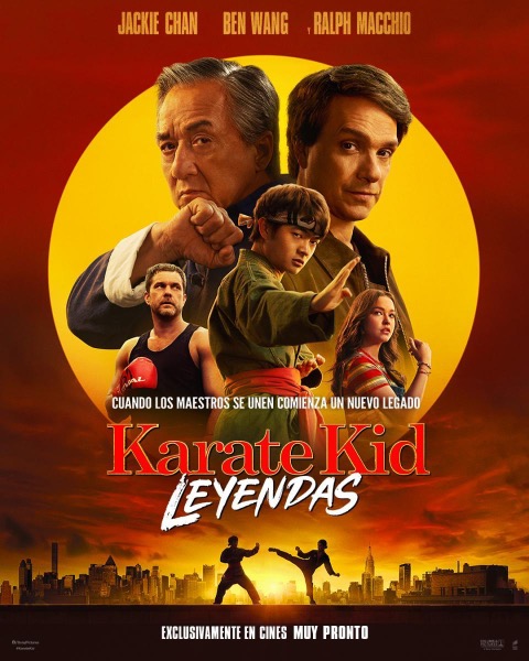 Cartel oficial Karate Kid Leyendas